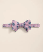 Silk Mini Floral Bow Tie