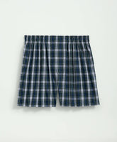 Cotton Poplin Tartan Boxers
