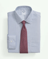 Stripe Dress Shirt Brooks Brothers Explorer Collection Non-Iron Twill Ainsley Collar