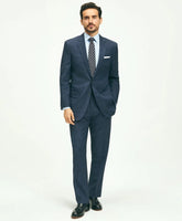 Traditional Fit Wool Checked 1818 Suit