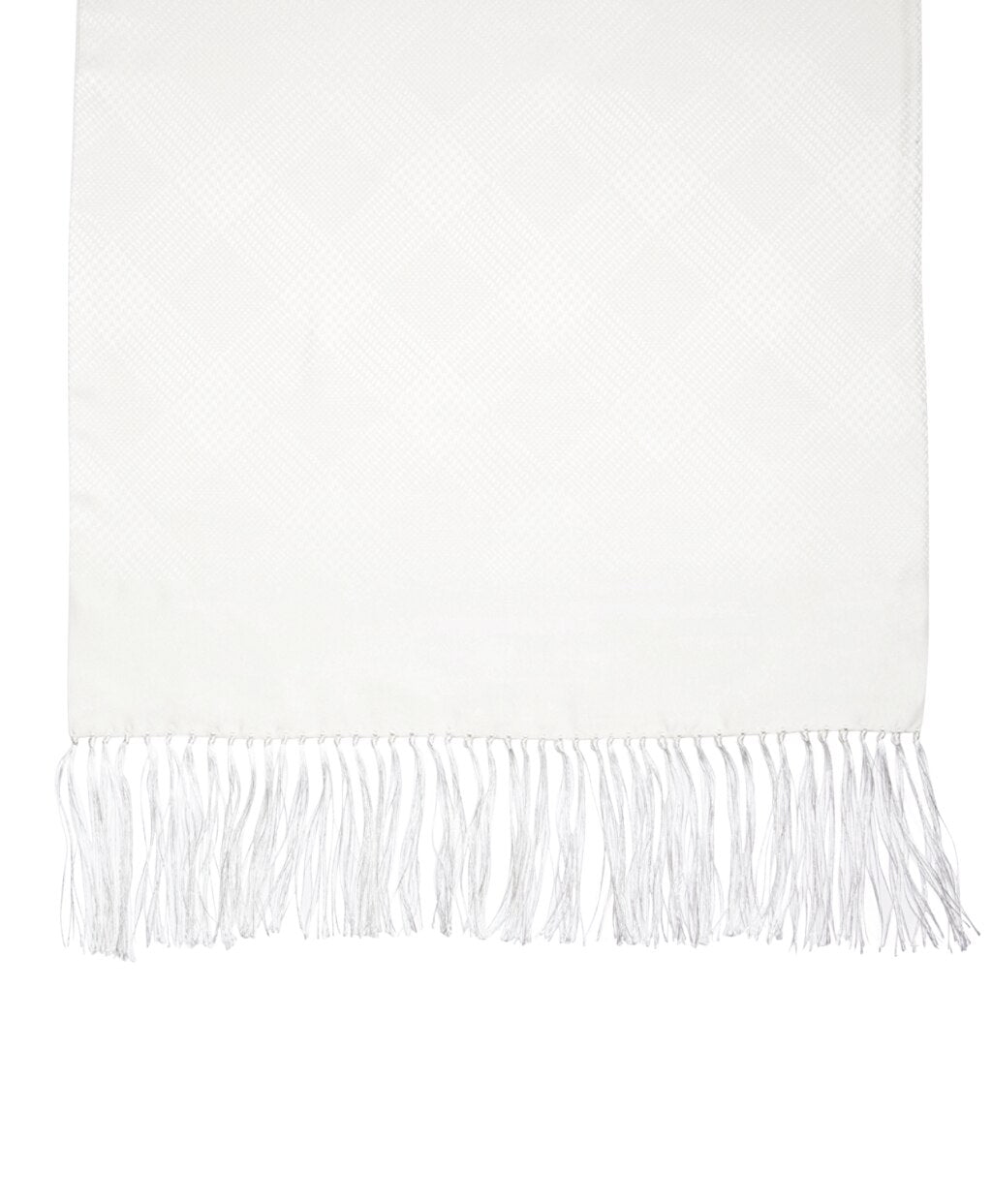 Houndstooth Jacquard Formal Scarf