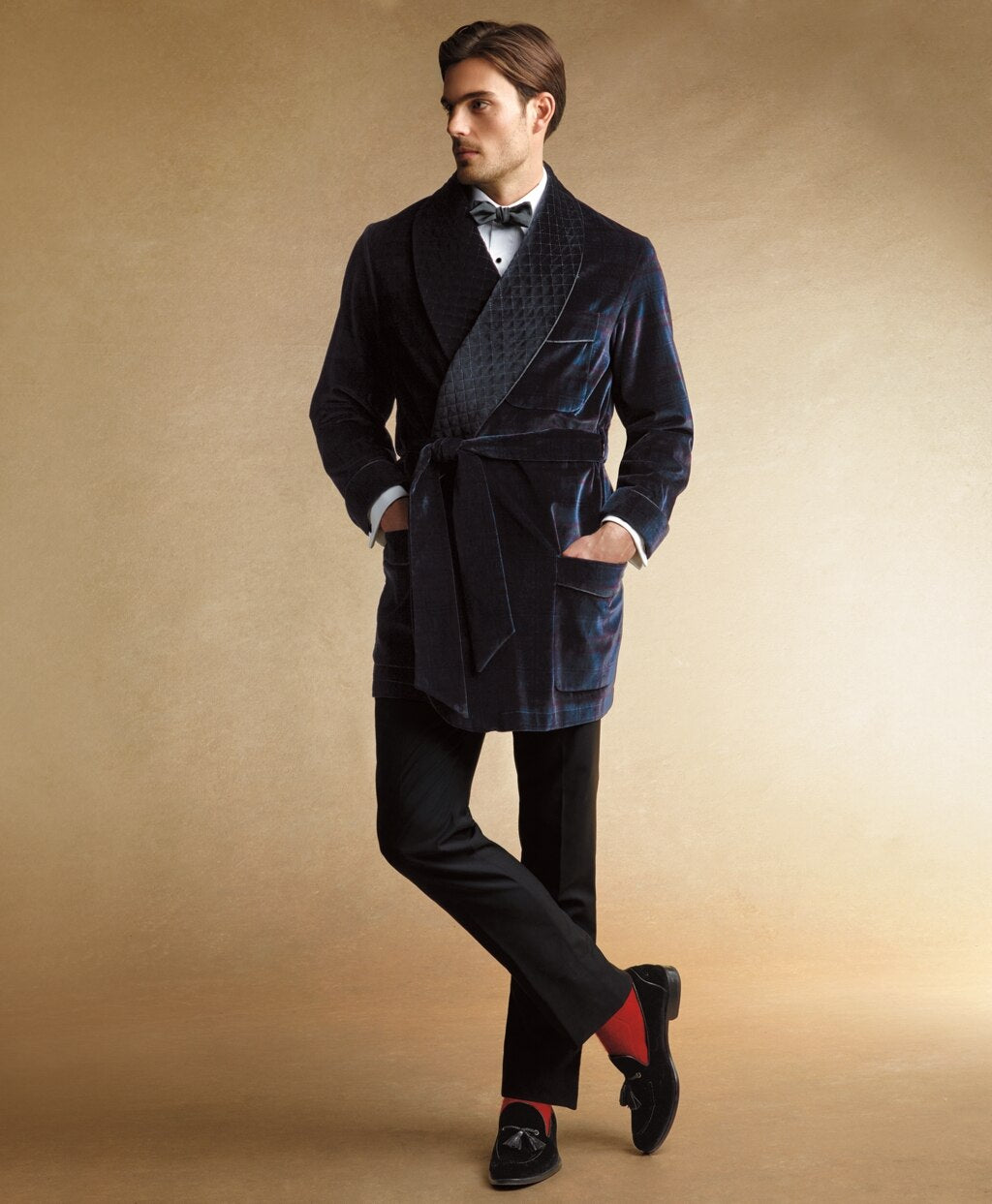 Satin Pointed End Bow Tie