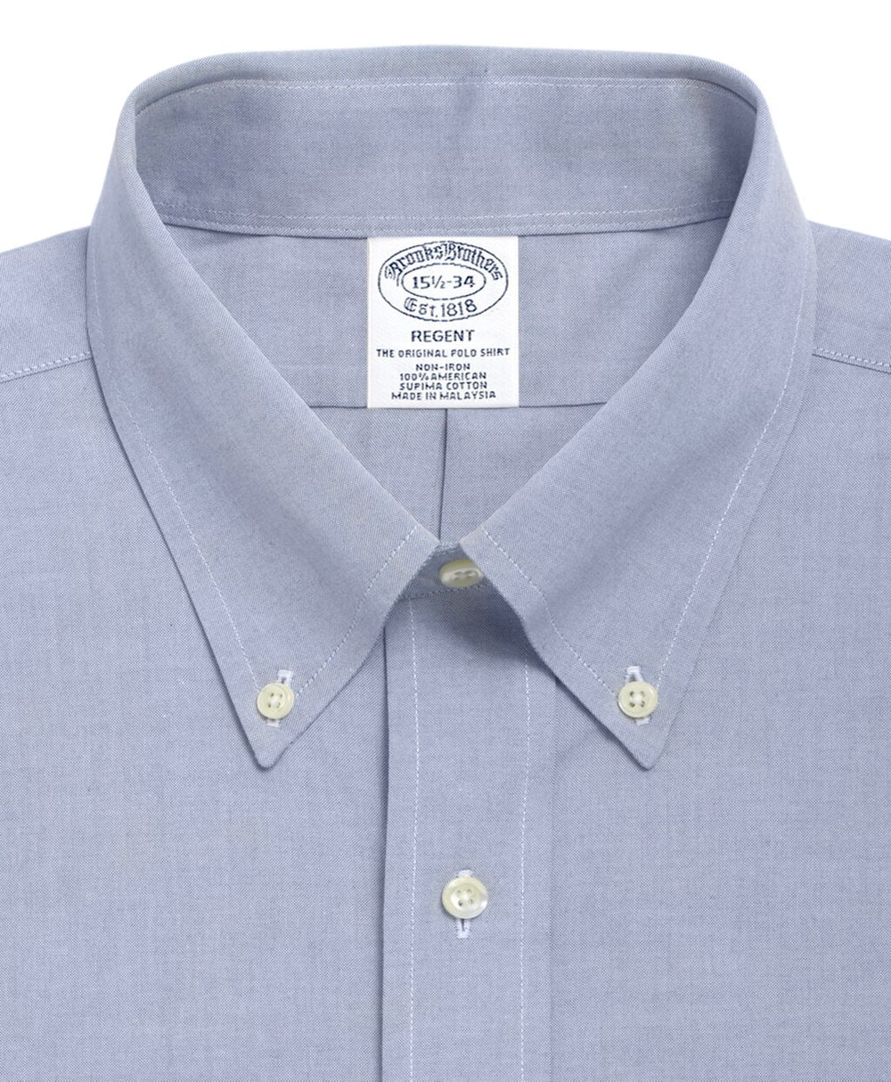 Regent Fitted Dress Shirt, Non-Iron Button-Down Collar