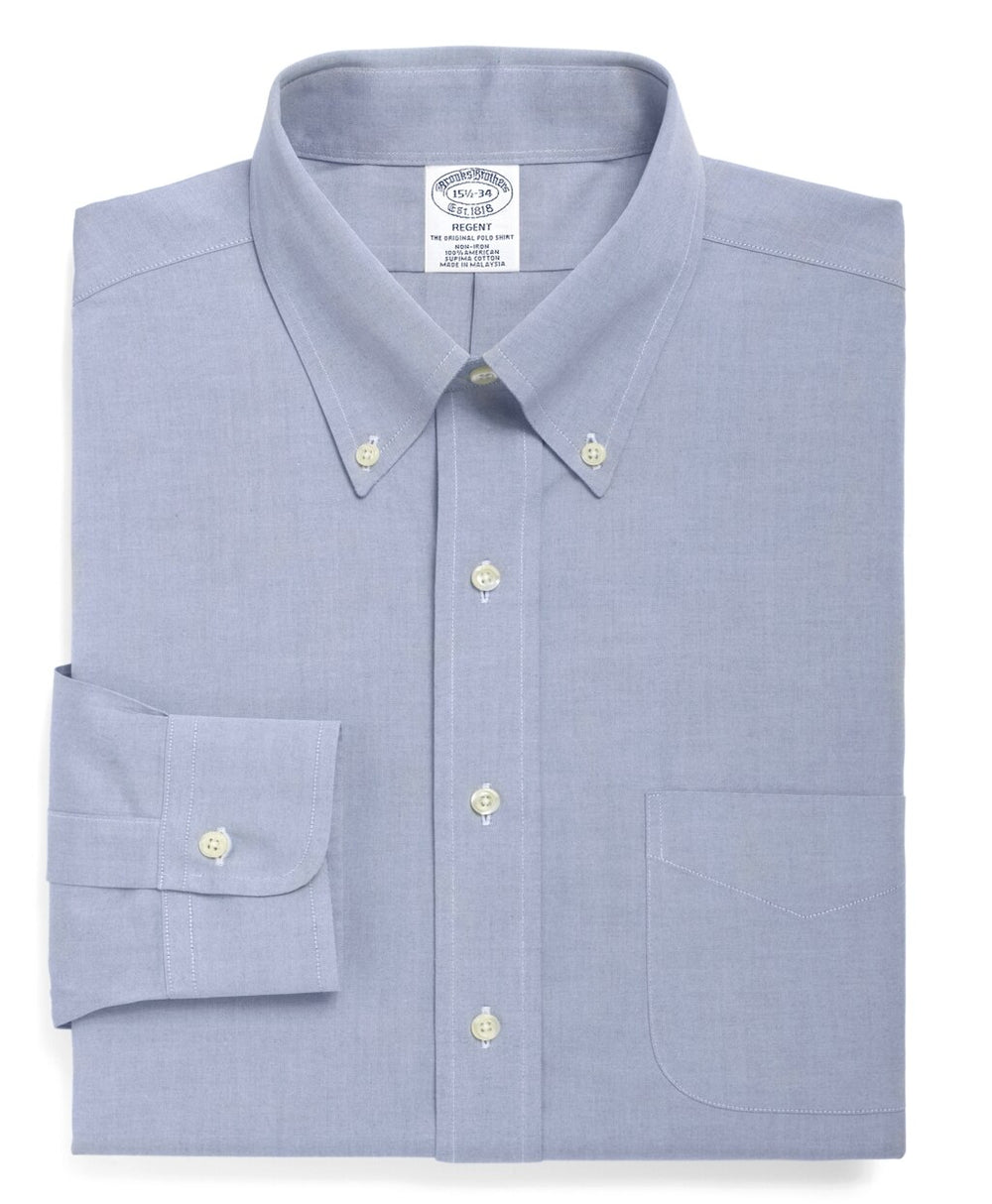 Regent Fitted Dress Shirt, Non-Iron Button-Down Collar
