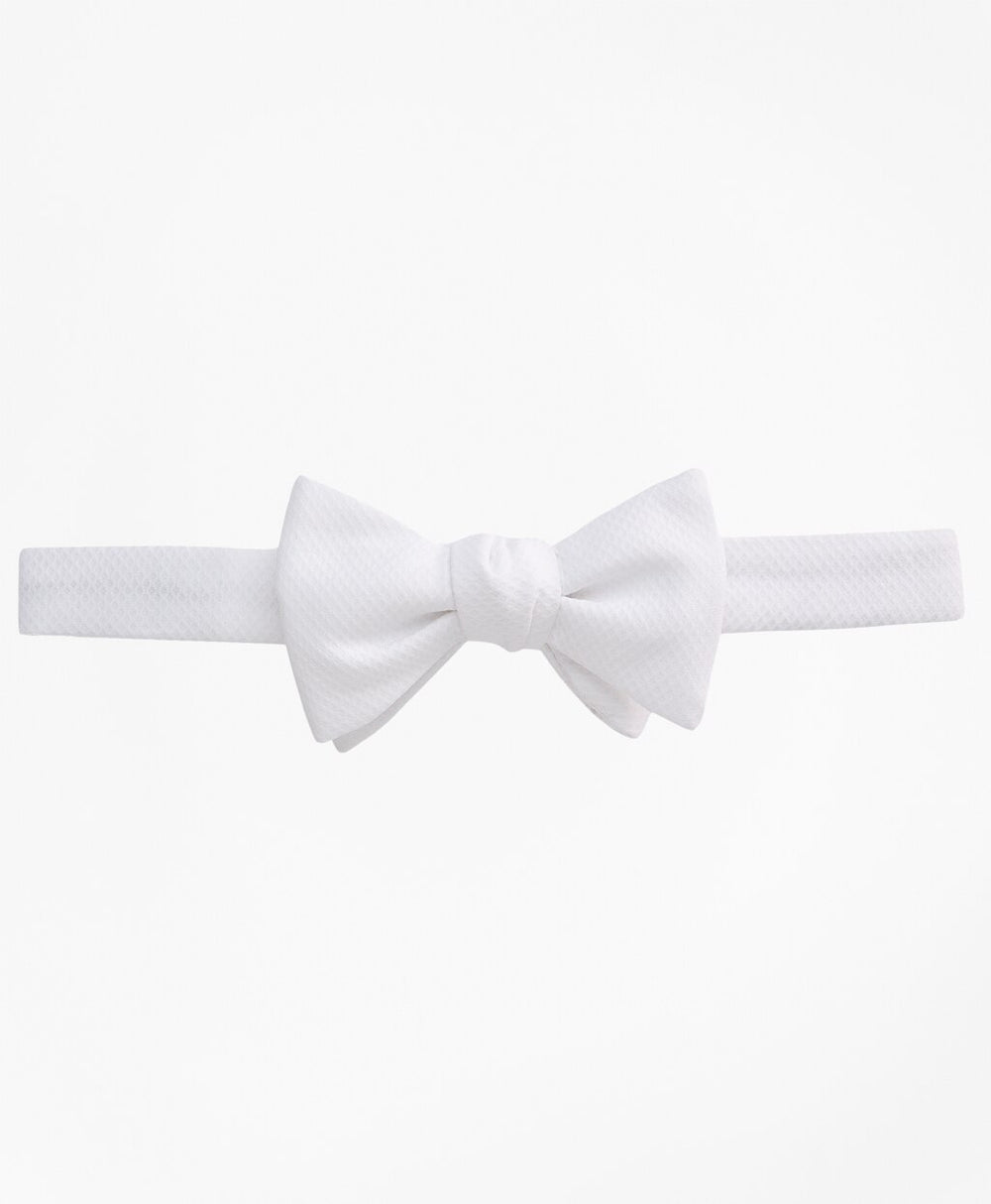 Pique Pre-Tied Bow Tie