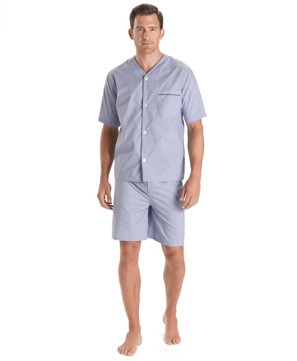 Wrinkle-Resistant Short Pajamas