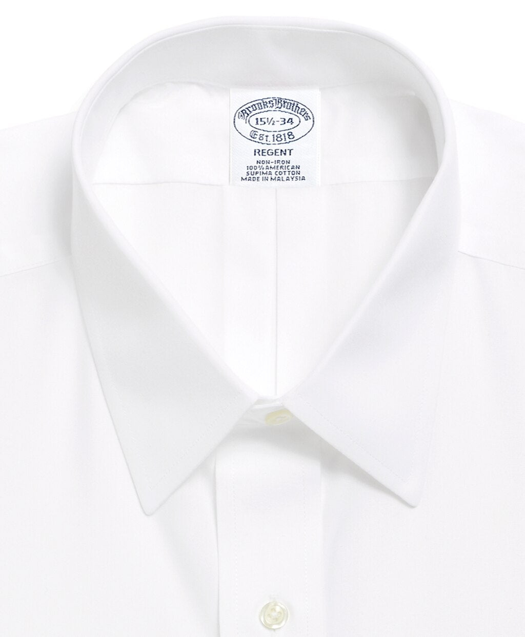 Regent Fitted Dress Shirt, Non-Iron Point Collar French Cuff