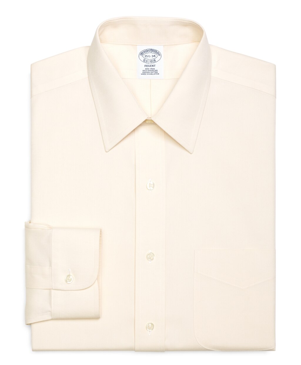 Regent Fitted Dress Shirt, Non-Iron Point Collar