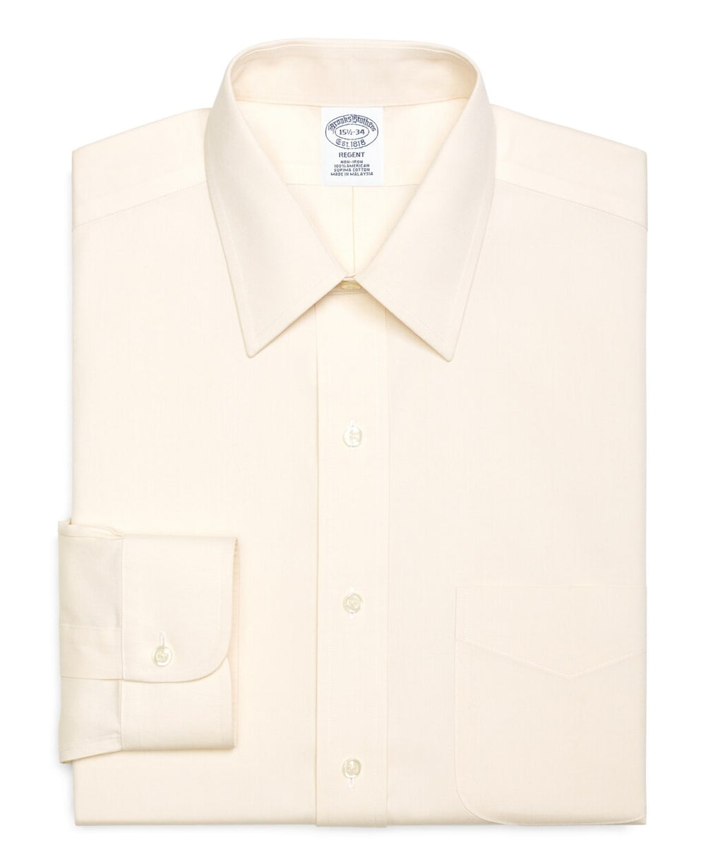 Regent Fitted Dress Shirt, Non-Iron Point Collar