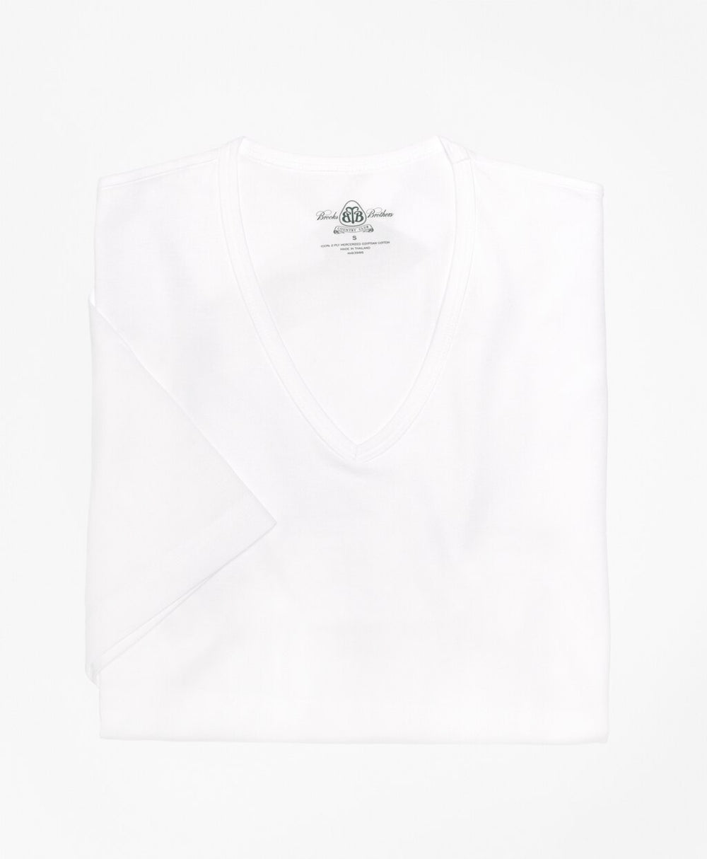 Country Club Mercerized Cotton V-Neck