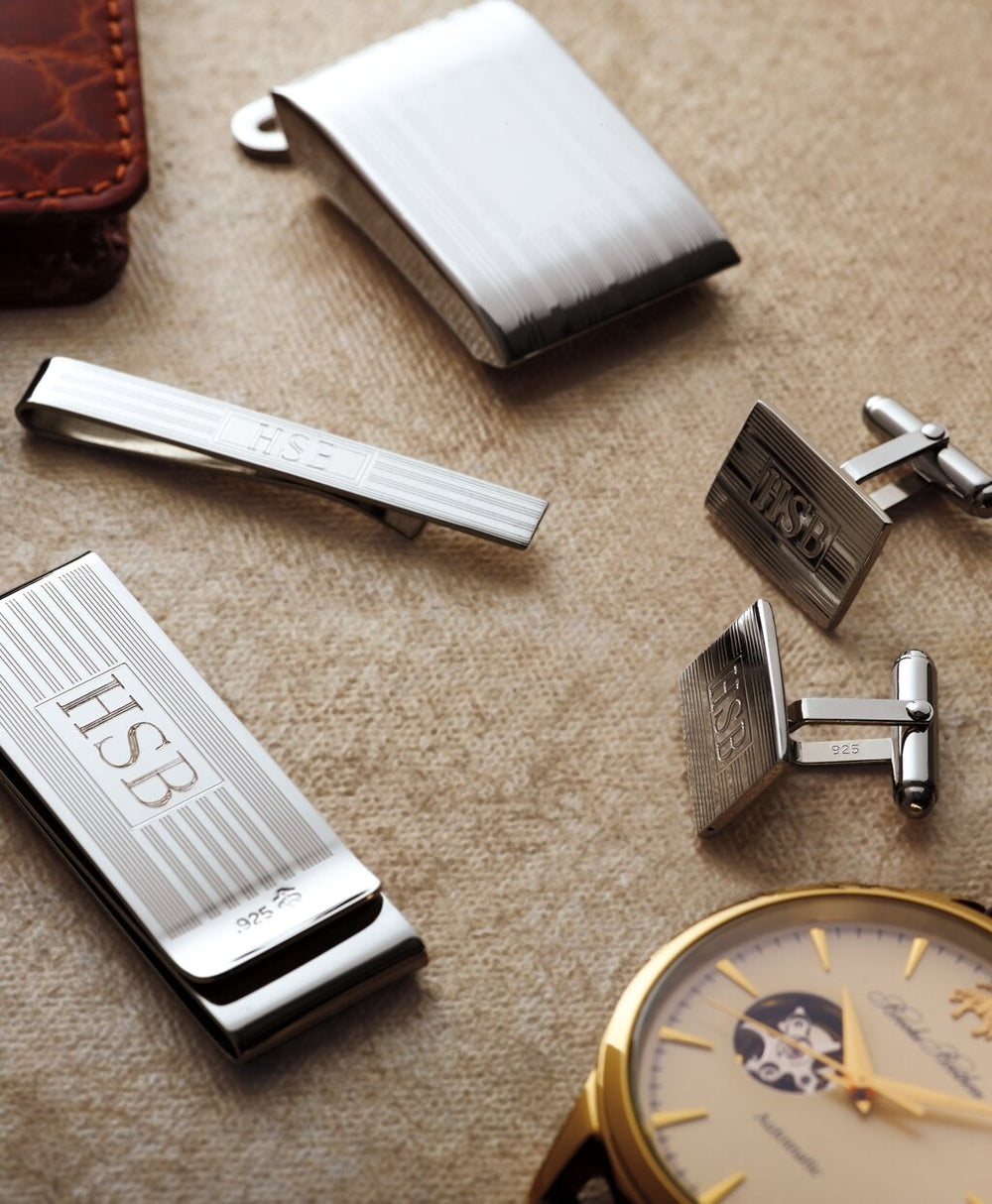 Sterling Engravable Plaque Buckle