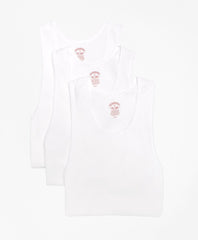 Supima® Cotton Athletic Tank Undershirt - Three Pack