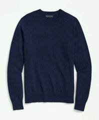 3-Ply Cashmere Crewneck Saddle Shoulder Sweater