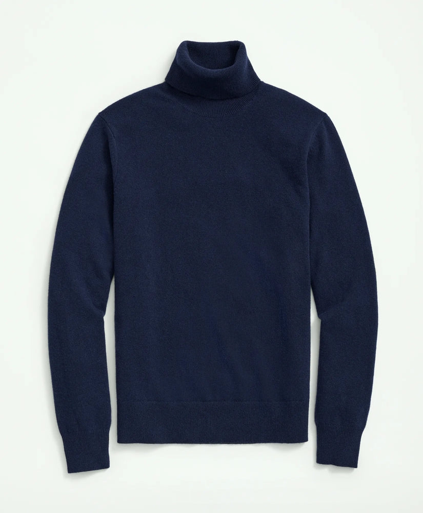 3-Ply Cashmere Turtleneck Sweater