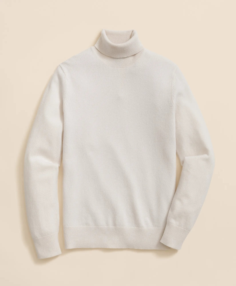 3-Ply Cashmere Turtleneck Sweater