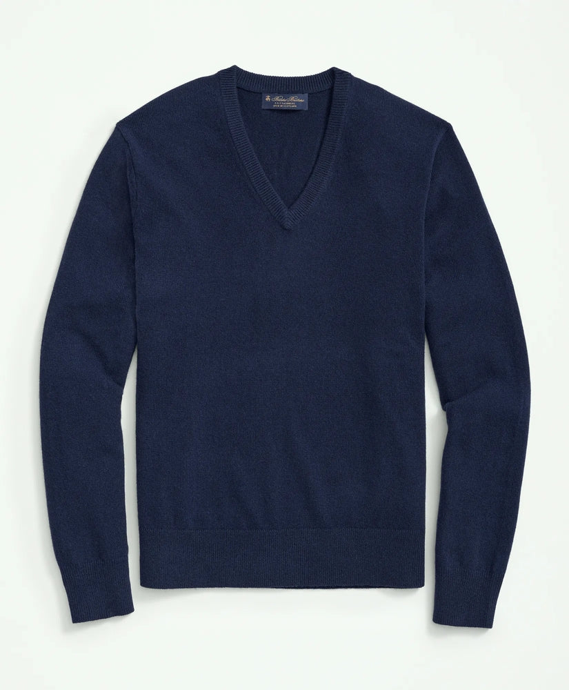3-Ply Cashmere V-Neck Sweater