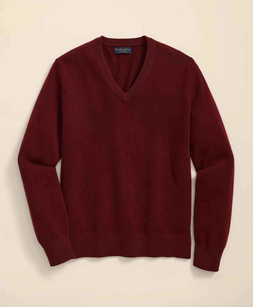 3-Ply Cashmere V-Neck Sweater