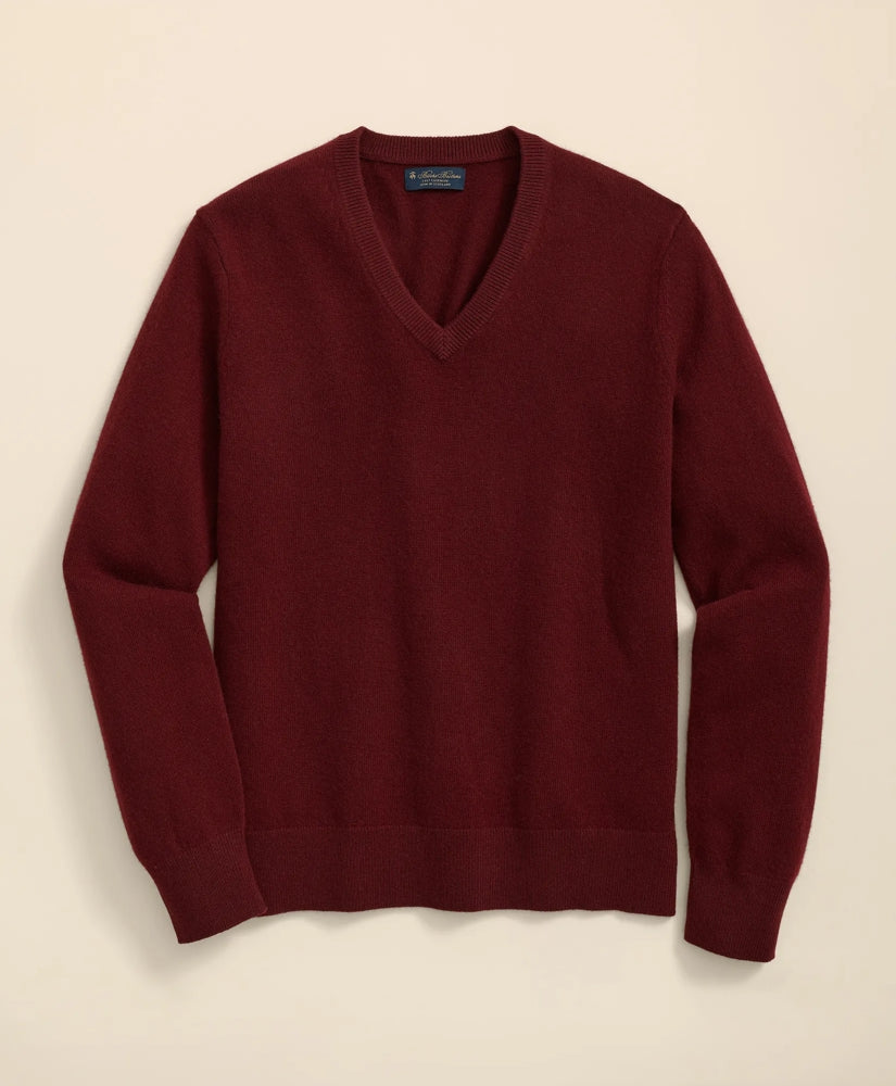 3-Ply Cashmere V-Neck Sweater