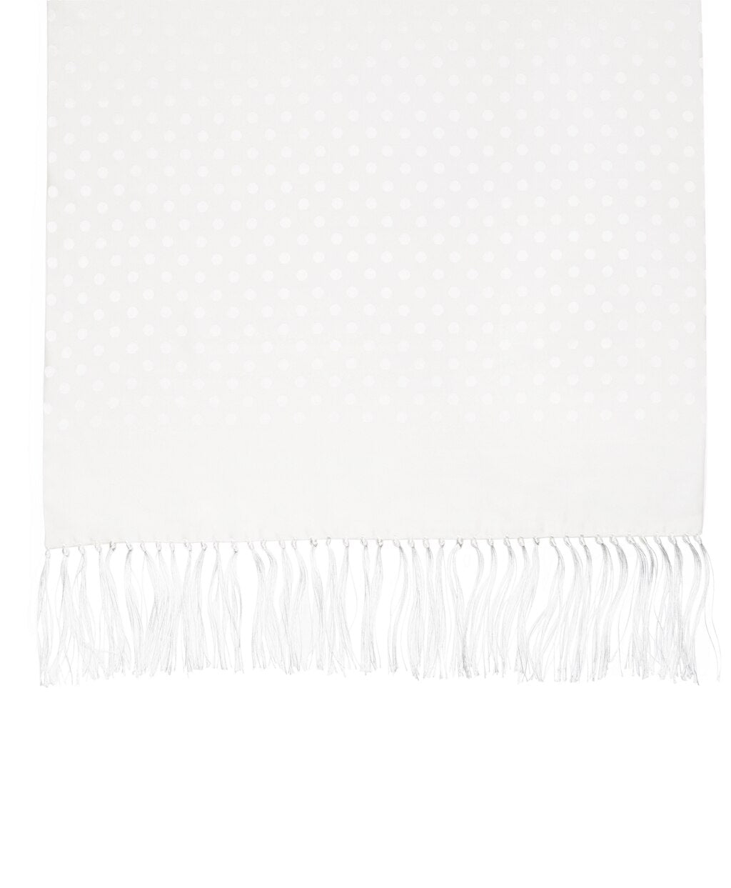Polka Dot Jacquard Formal Scarf