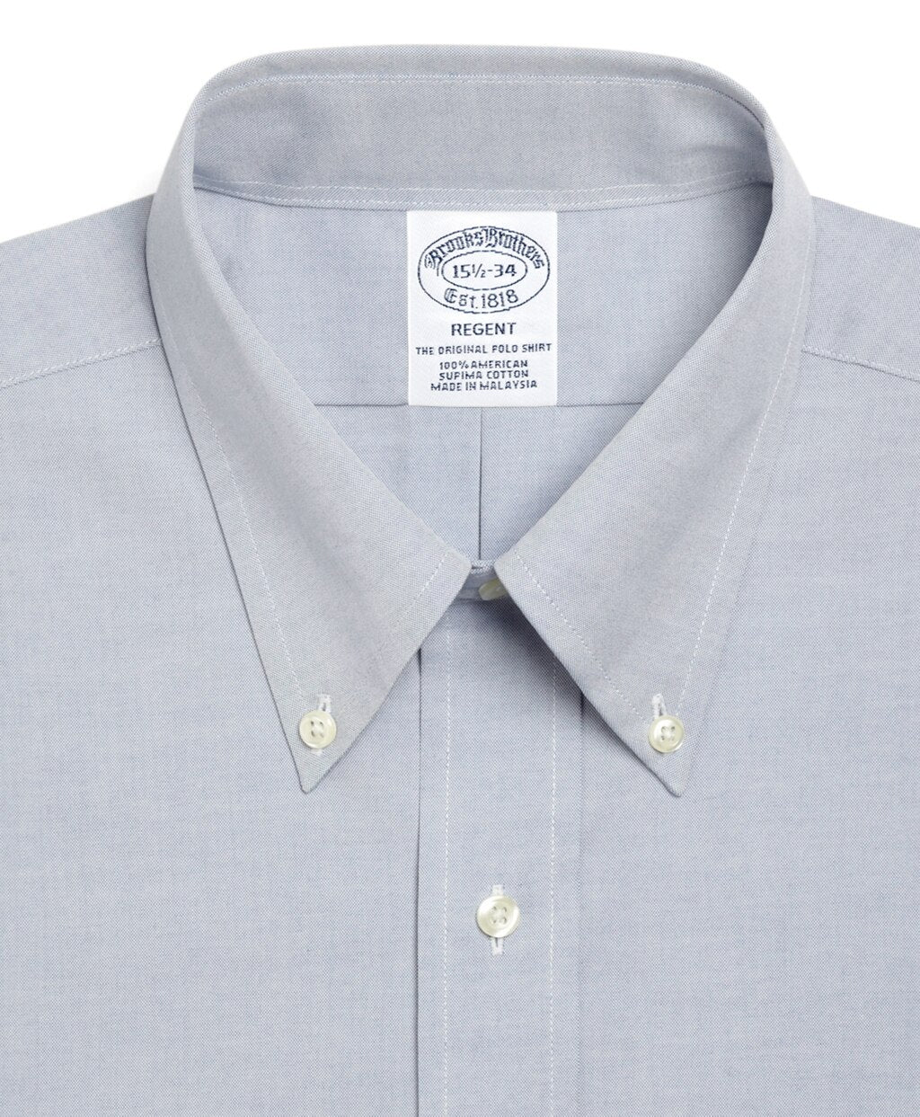 Regent Fitted Dress Shirt, Button-Down Collar