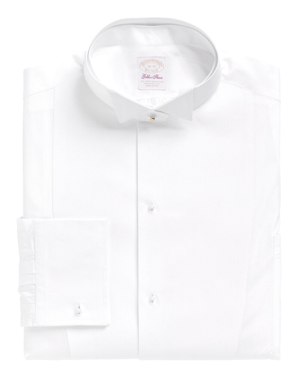 Golden Fleece® French Cuff Tuxedo Shirt With Detachable Collar