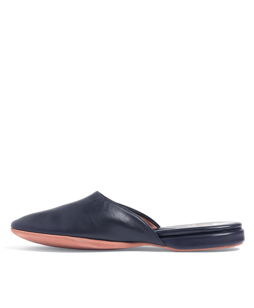 Nappa Backless Slippers