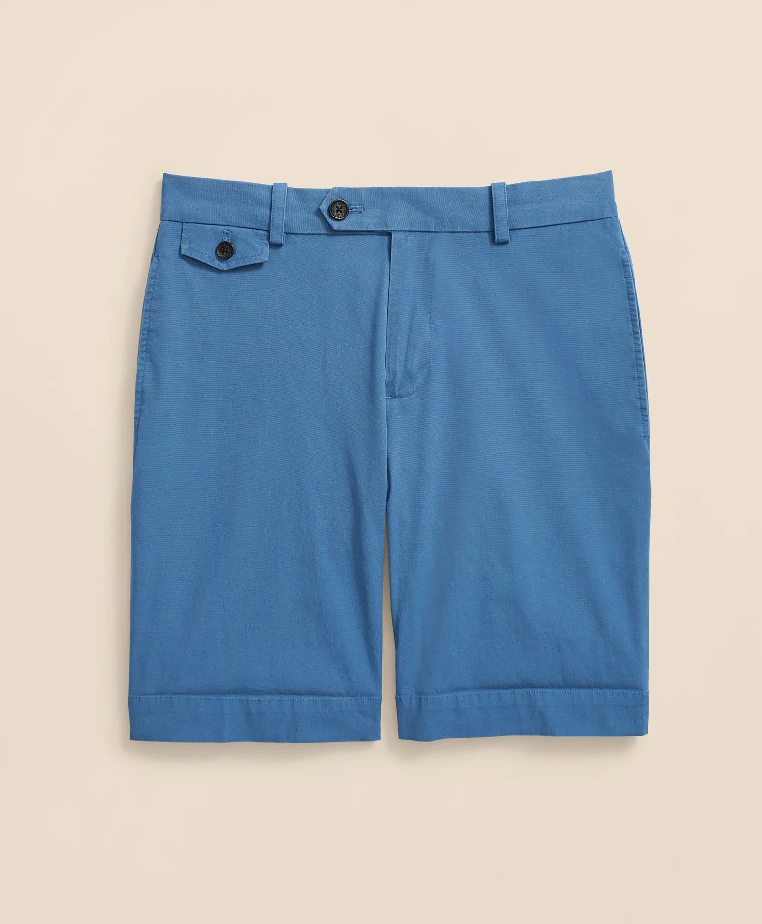 Big & Tall 9" Stretch Supima® Cotton Poplin Shorts
