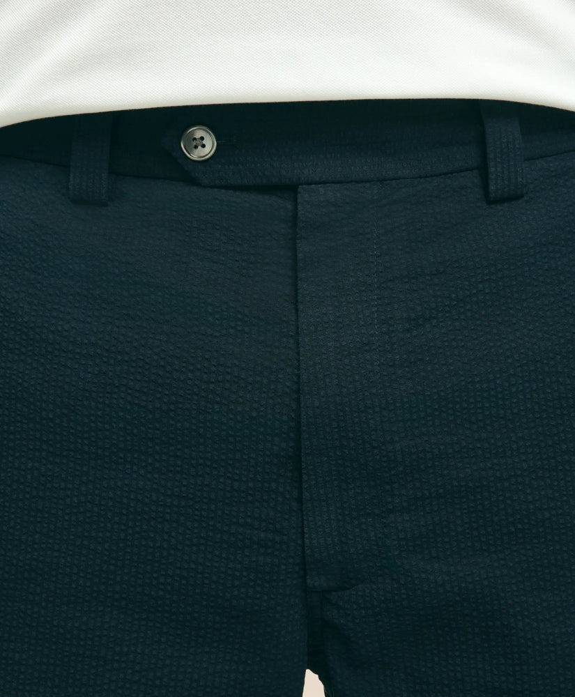 Big & Tall Cotton Seersucker Shorts