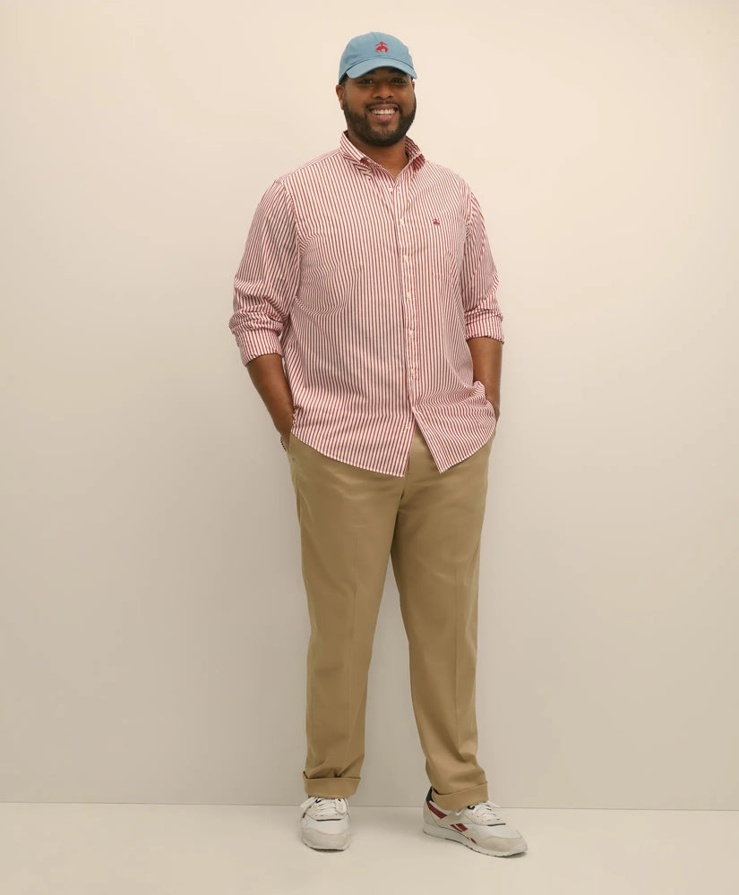 Big & Tall Friday Shirt Poplin Bengal Stripe
