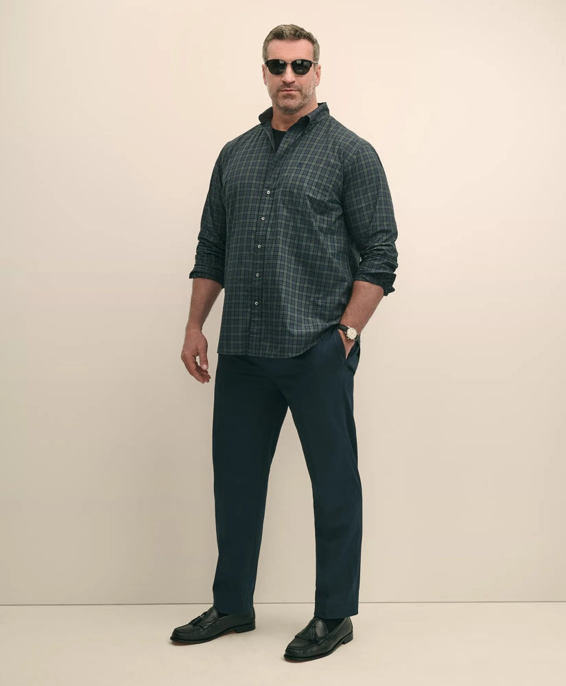 Big & Tall Friday Shirt Poplin Black Watch