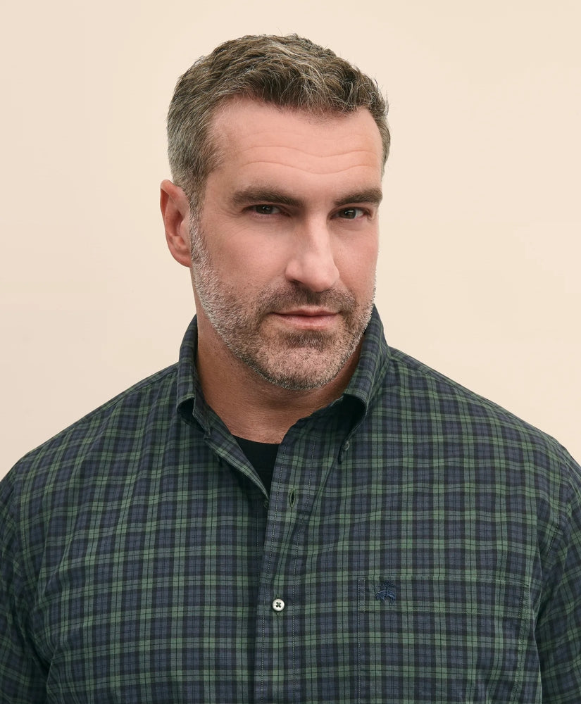 Big & Tall Friday Shirt Poplin Black Watch