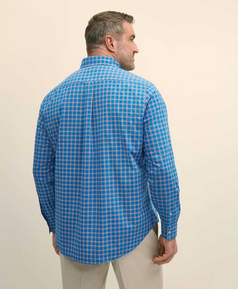 Big & Tall Friday Shirt Poplin Check