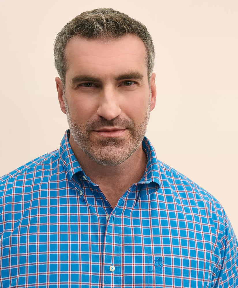 Big & Tall Friday Shirt Poplin Check