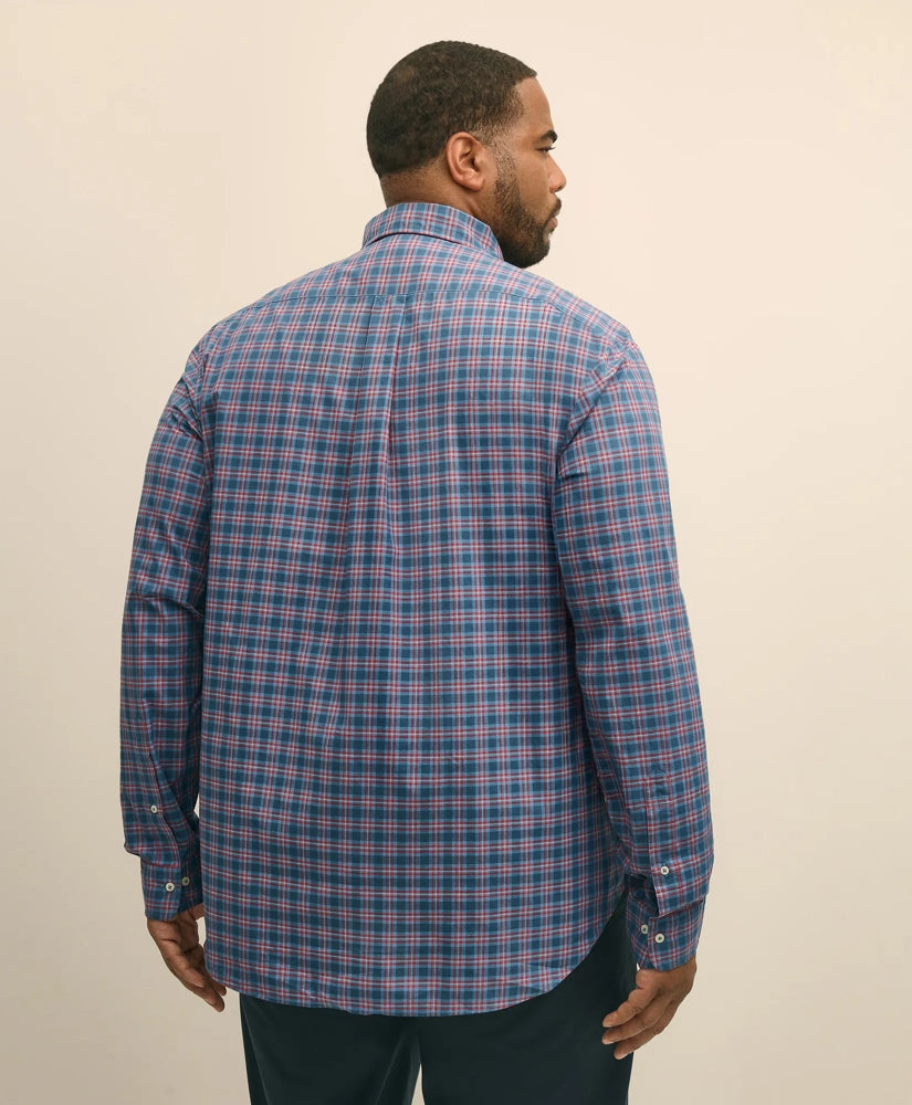 Poplin Plaid Big & Tall Friday Shirt
