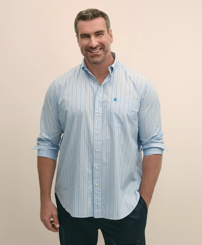 Poplin Stripes Big & Tall Friday Shirt