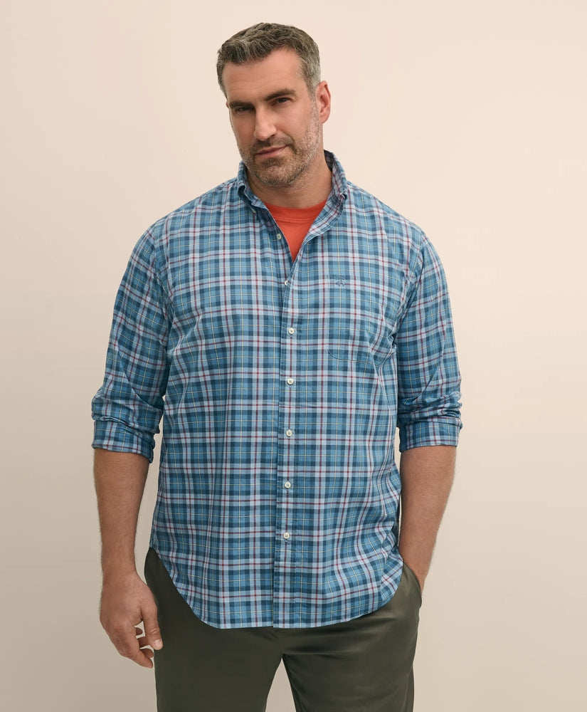 Big & Tall Friday Shirt Poplin Tartan
