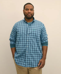 Poplin Tartan Big & Tall Friday Shirt