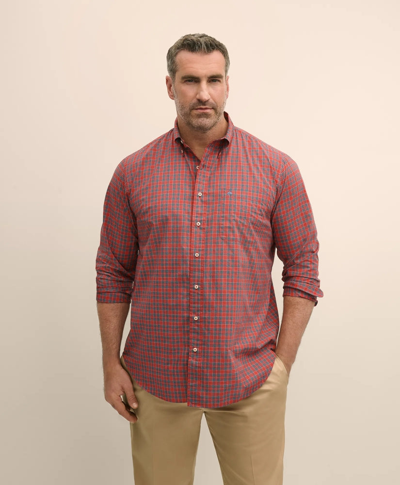 Poplin Tartan Big & Tall Friday Shirt