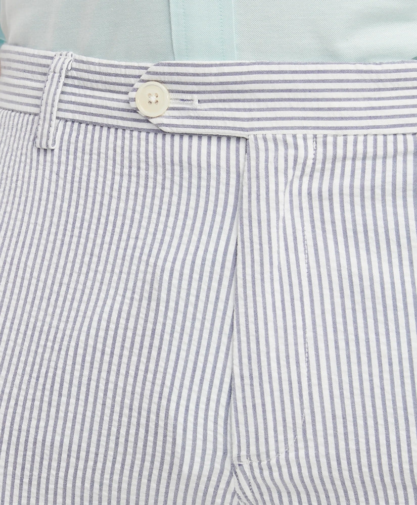 Big & Tall Stretch Cotton Seersucker Shorts