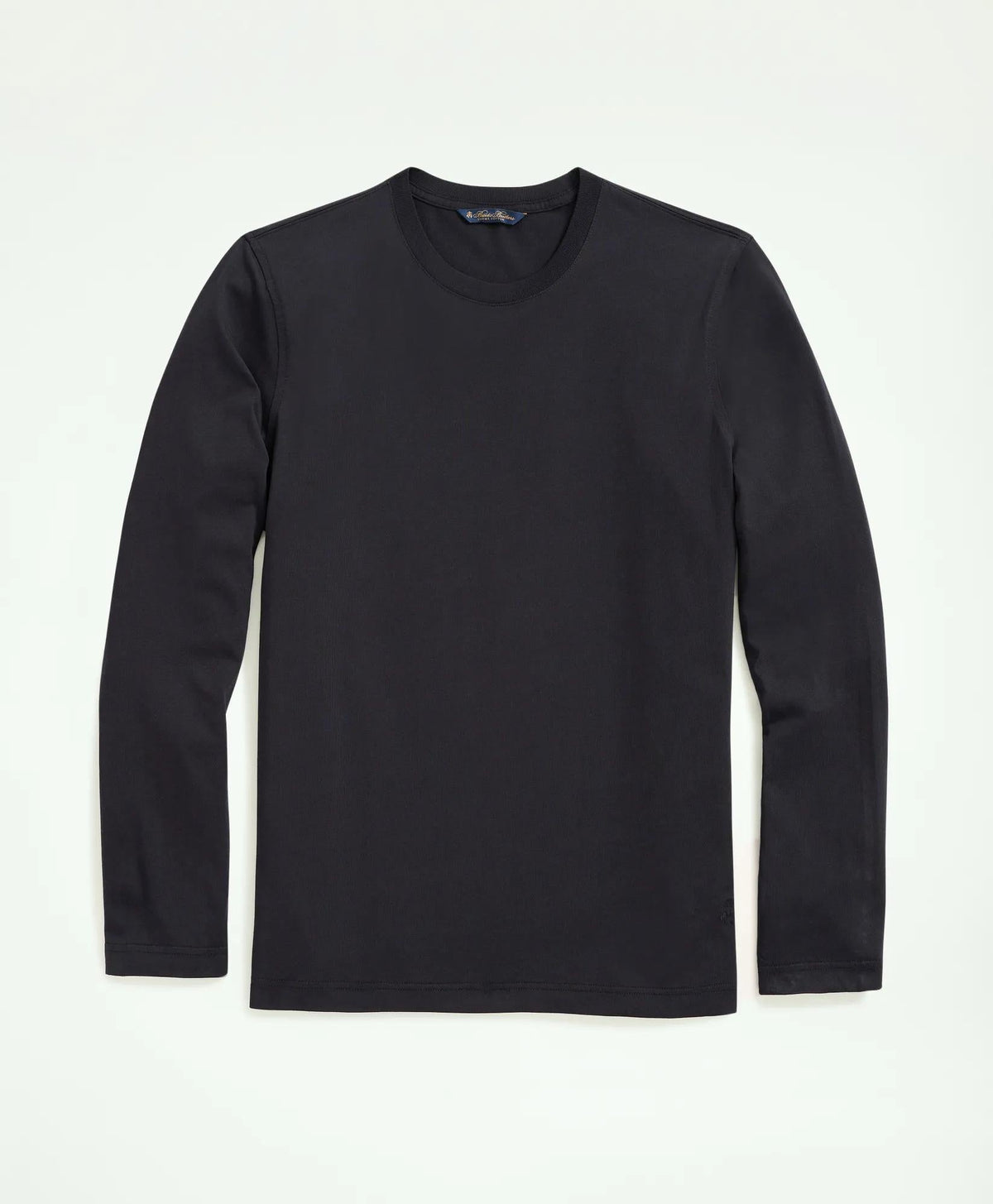 Big & Tall Supima® Cotton Long-Sleeve Logo T-Shirt