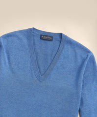 Big & Tall Supima® Cotton V-Neck Sweater