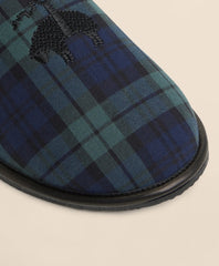 Black Watch Golden-Fleece-Emblem Slippers