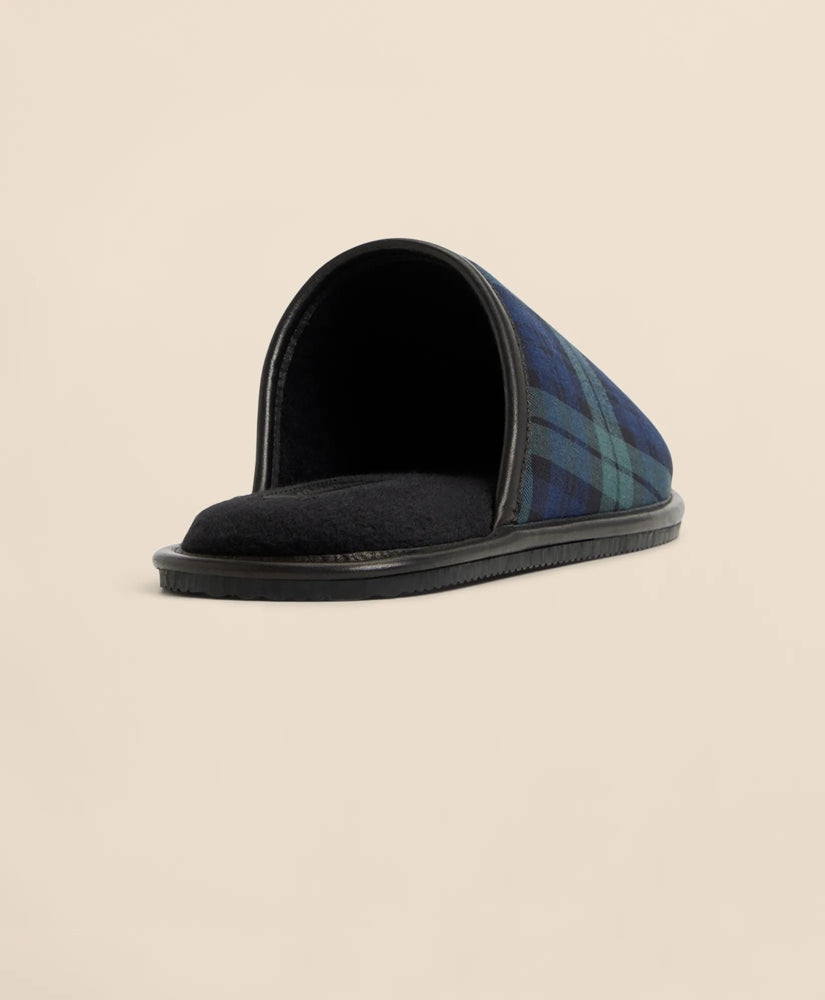 Black Watch Golden-Fleece-Emblem Slippers