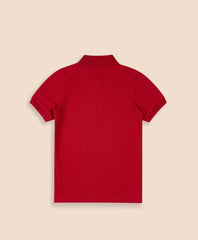 Boys Cotton-Blend Pique Polo Shirt