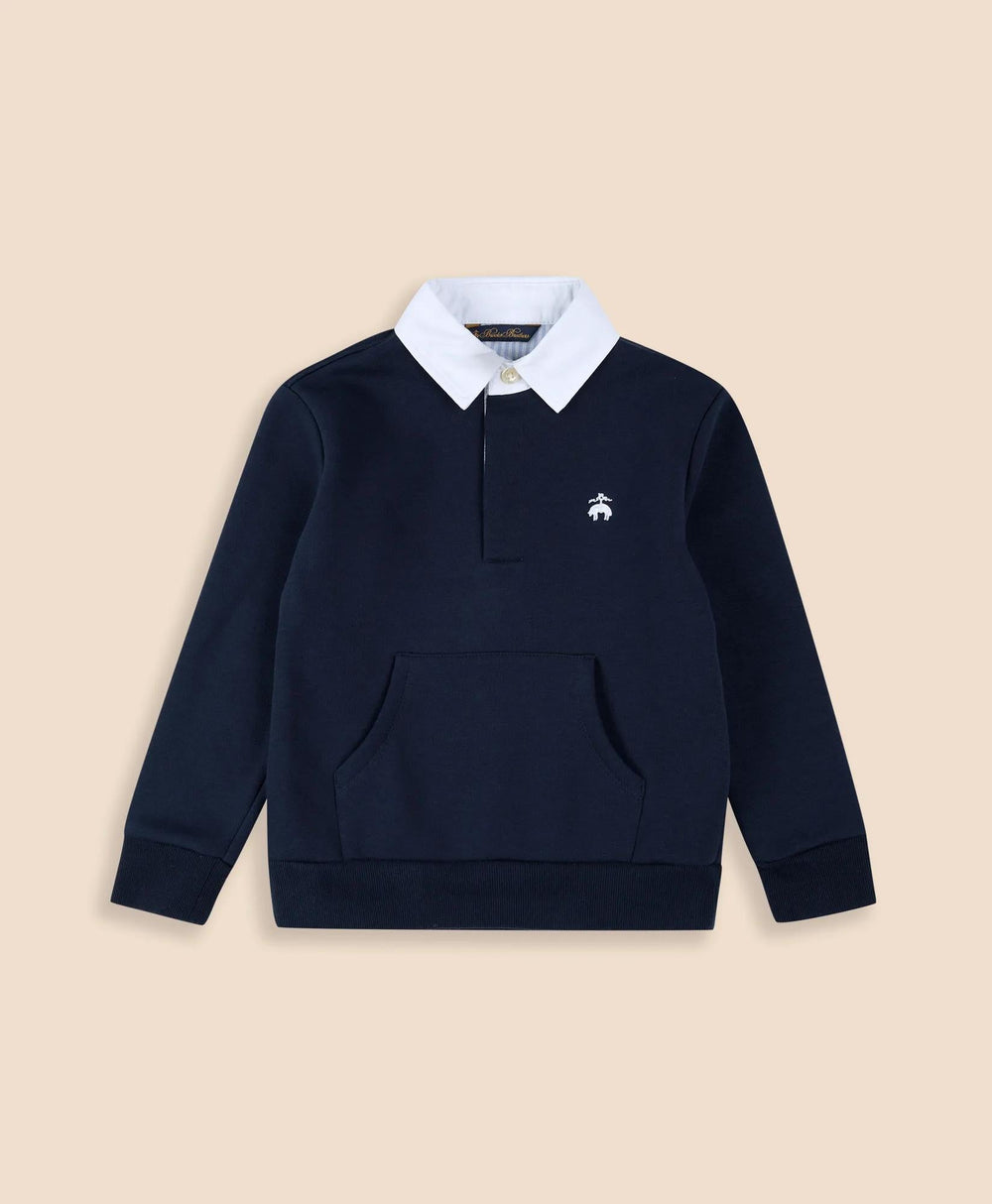 Boys Cotton-Blend Rugby Sweatshirt
