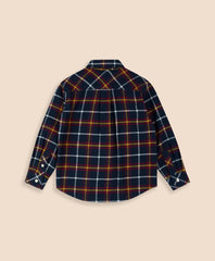 Boys Cotton Brushed Flannel Shirt