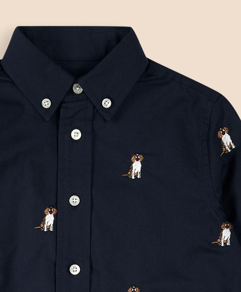 Boys Cotton Oxford Sport Shirt