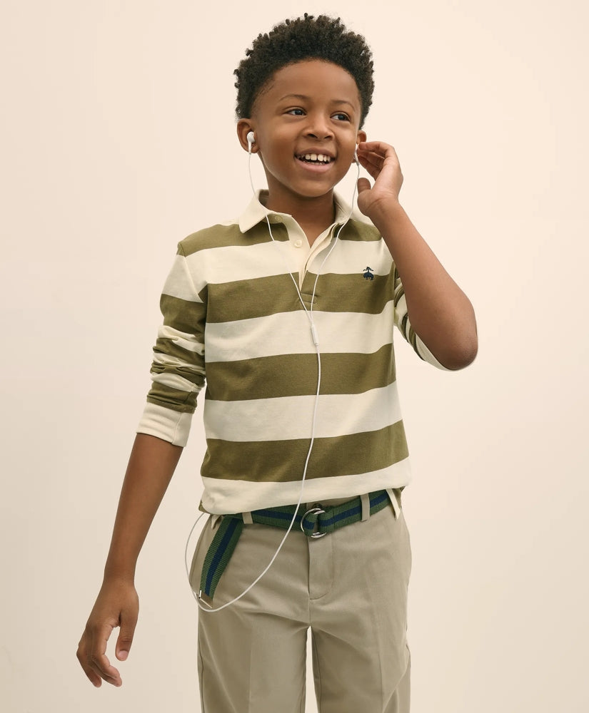 Boys Cotton Rugby Shirt