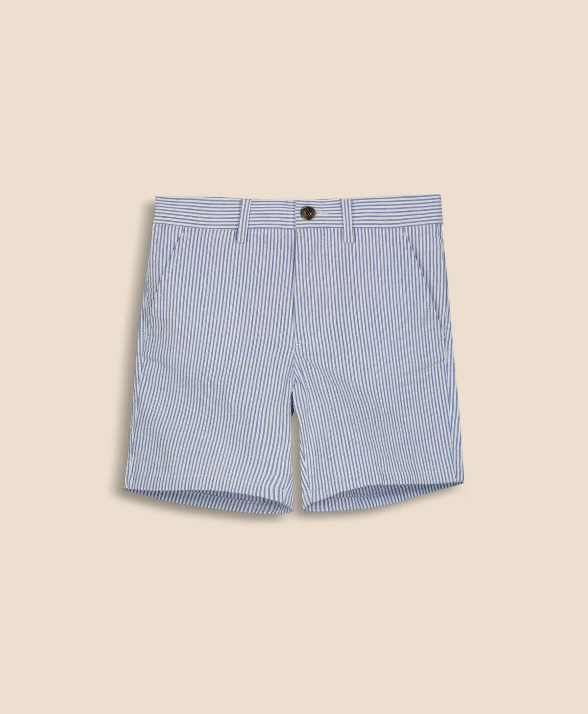 Boys Cotton Seersucker Shorts