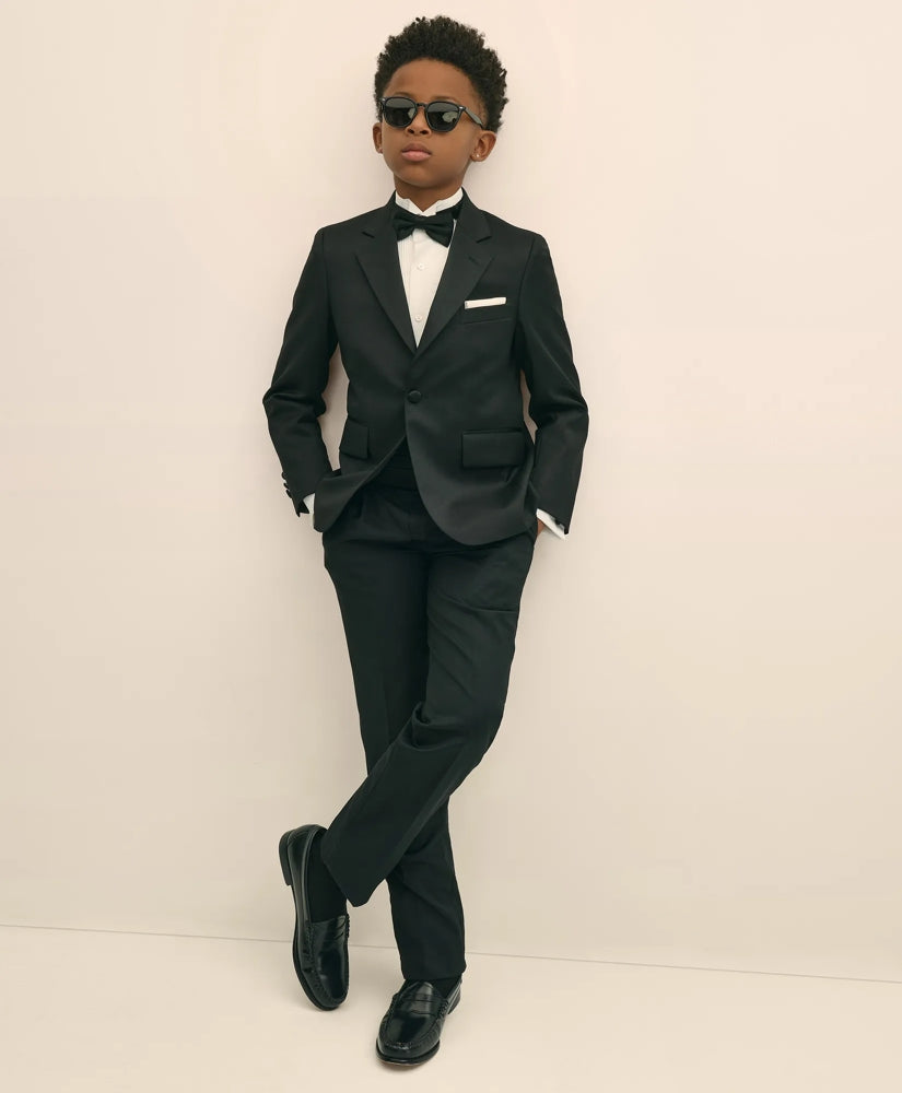 Boys Junior Tuxedo Pants